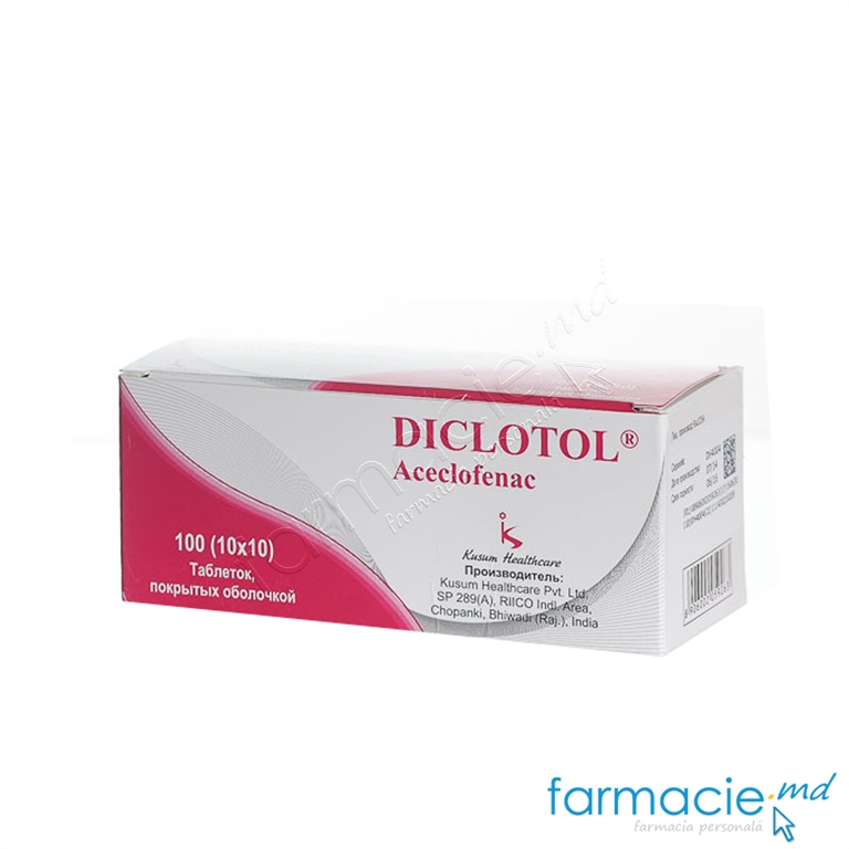 Diclotol® comp.film.100mg N10x10 Kusum