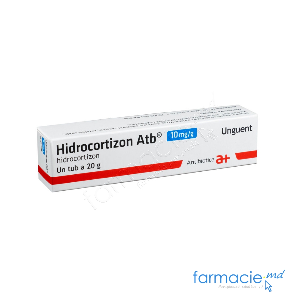 Hidrocortizon Atb® 10 mg/g unguent  20g Antibiotice