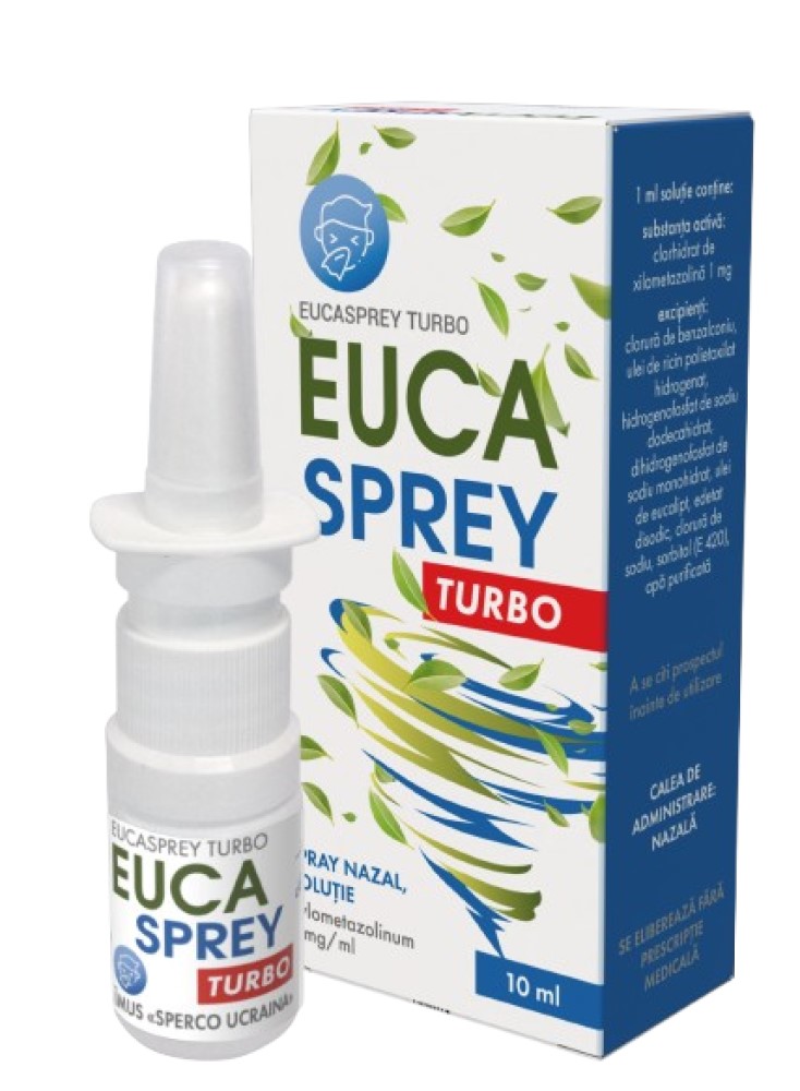 Eucasprey Turbo spray nazal, sol.1 mg/ml 10ml N1 Sperco