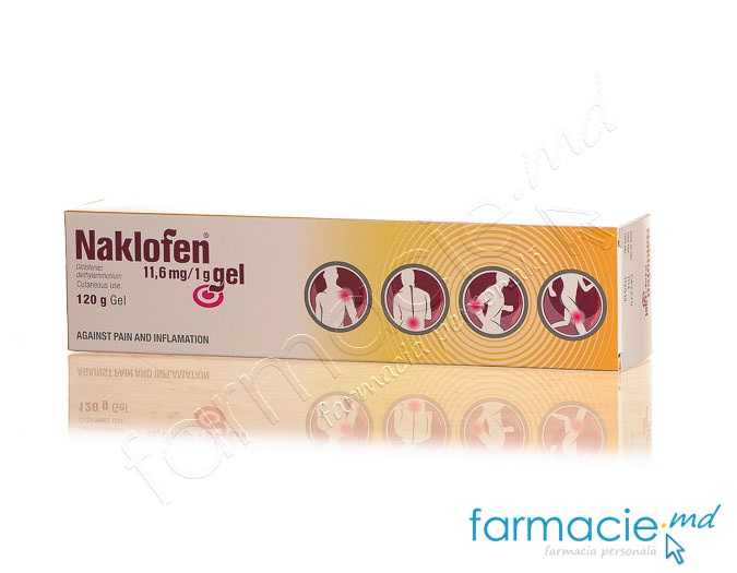 Naclofen gel 11,6 mg/g 120g N1 KRKA