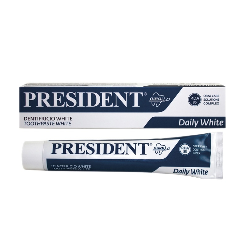 Pasta de dinti President White 50ml