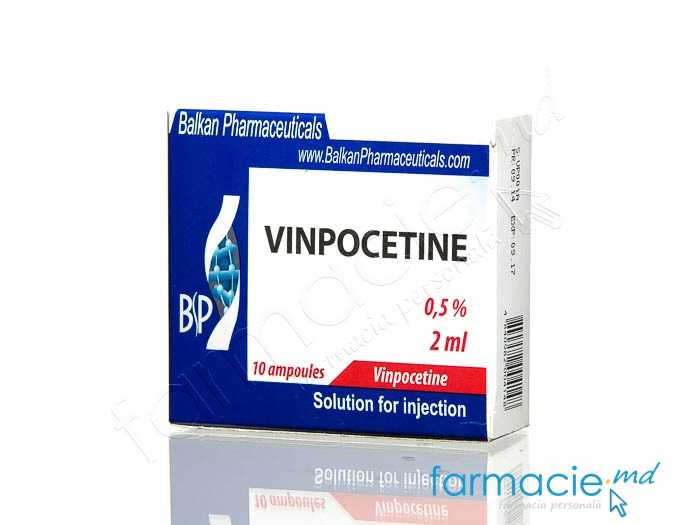 Vinpocetin-BP conc./sol.perf.5mg/ml 2ml N5x2 Balkan