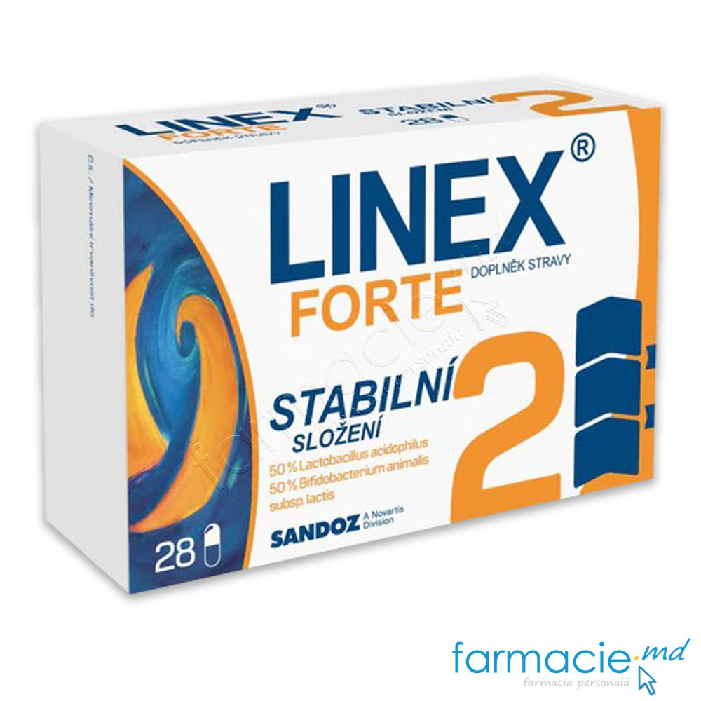 Linex® forte caps.(2x10^9CFU) N7x4 Lek