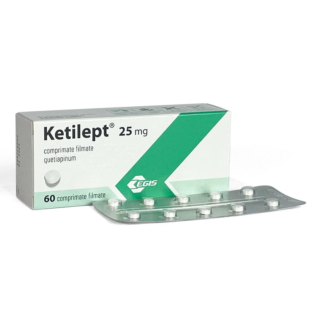 Ketilept® comp.film.25mg N10x6 Egis