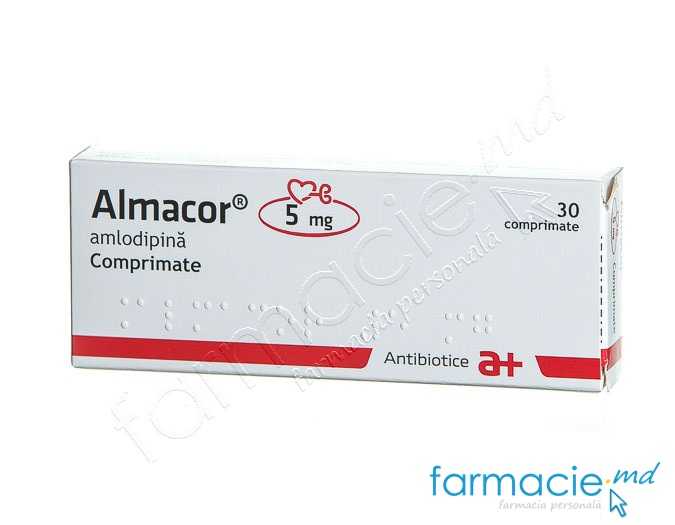 Almacor comp.5mg N10x3 Antibiotice