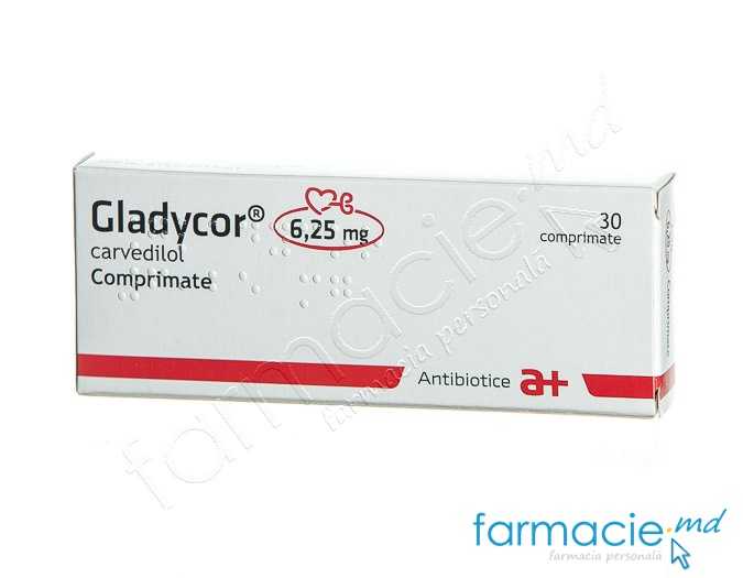 Gladycor comp.6,25 mg N10x3 Antibiotice