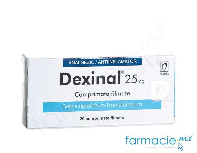 Dexinal comp.film.25mg N10x2 Nobel Ilac
