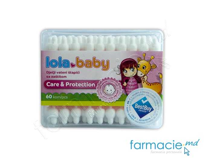 Betisoare de vata cu protectie LOLA N60