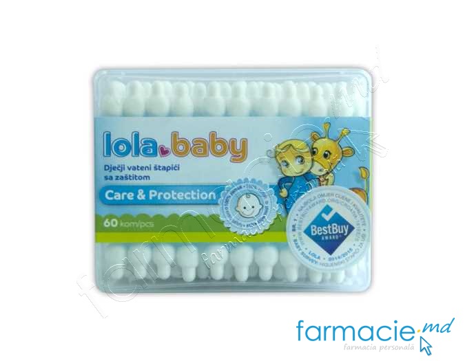 Betisoare de vata cu protectie LOLA N60