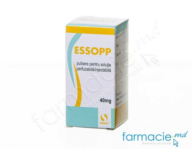 Essopp pulb./sol. inj./perf. 40 mg N1