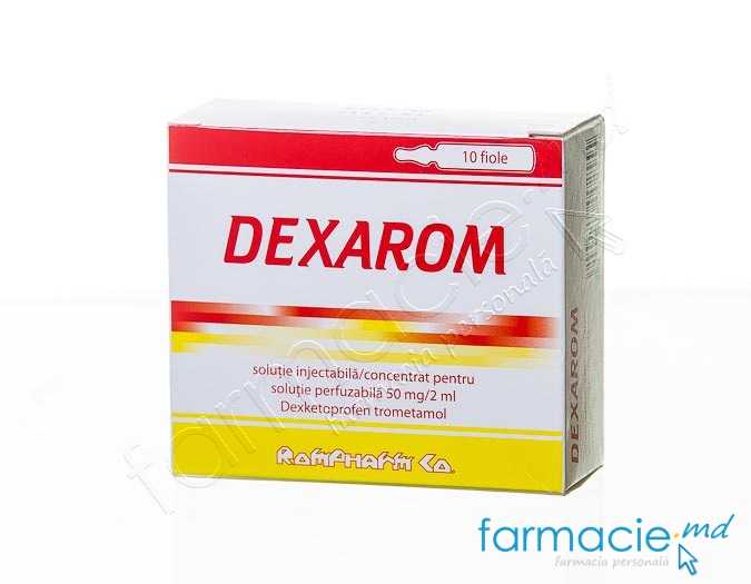 Dexarom sol.inj./perf.50mg/2ml N10 Rompharm