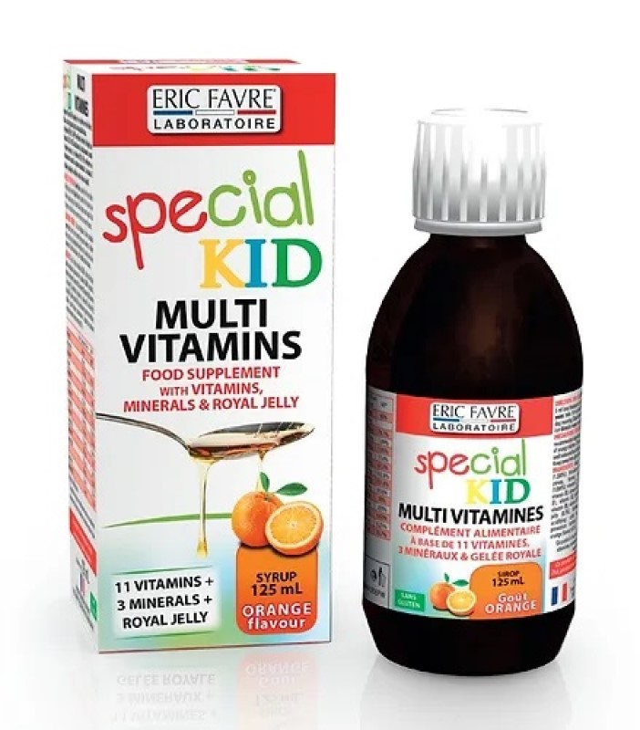 Special Kid Multivitamine (si laptisor de matca) sirop 125ml Eric Favre