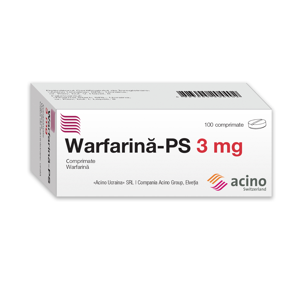 Warfarina-PS comp.3mg N10x10# Acino