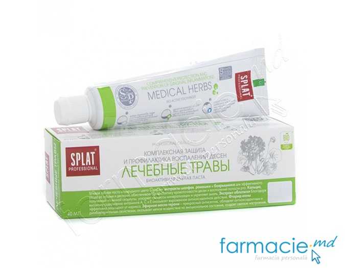 Pasta de dinti Splat Professional Medical Herbal 40ml