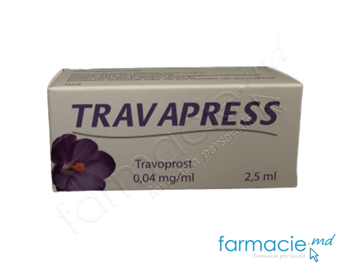 Travapress pic.oft.,sol.0,04mg/ml 2,5ml N1 Rompharm