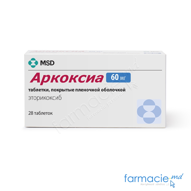 Arcoxia® comp.film.60mg N7x4 Berlin-Chemie