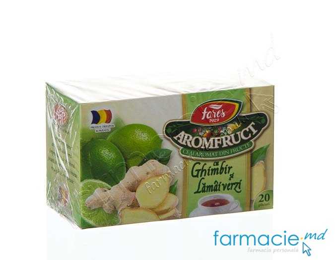 Ceai Fares Ghimbir si Lamie 2g N20