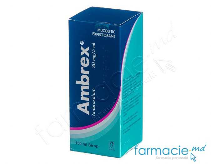 Ambrex® sirop 30 mg/5 ml 150 ml N1 Nobel Ilac