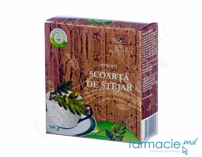 Ceai Stejar scoarta 100g Depofarm (TVA 20%)