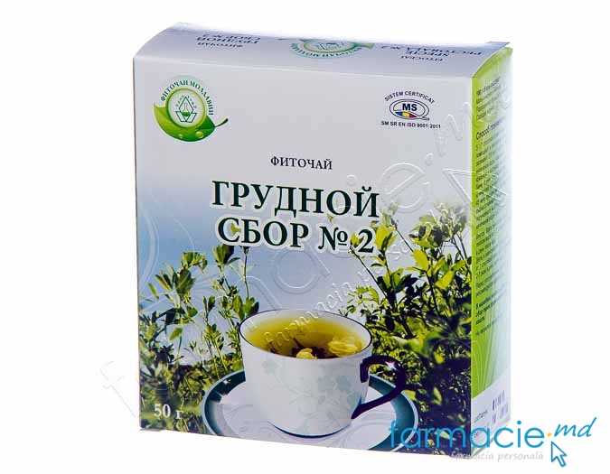 Ceai Specie pectorala N2 50g Depofarm (TVA20%)