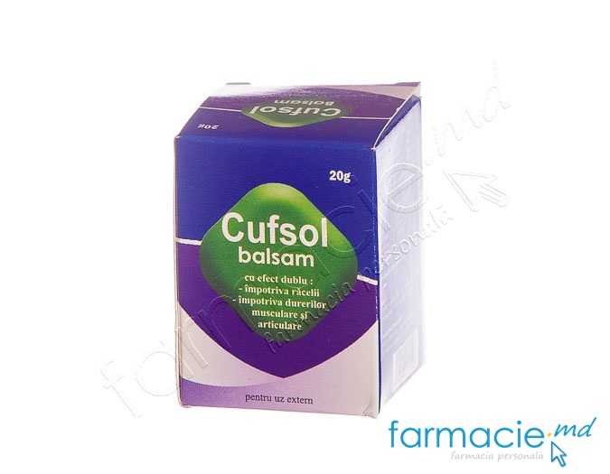 Cufsol Balsam 20g