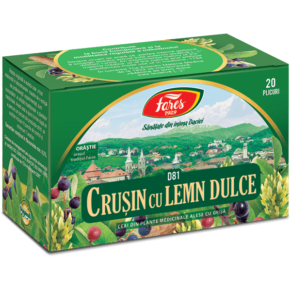 Ceai Fares Crusin cu Lemn Dulce 1,5g N20