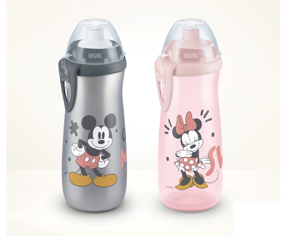 NUK Sticluta Mickey Sport Cup plastic anticurgere 450ml 36luni+