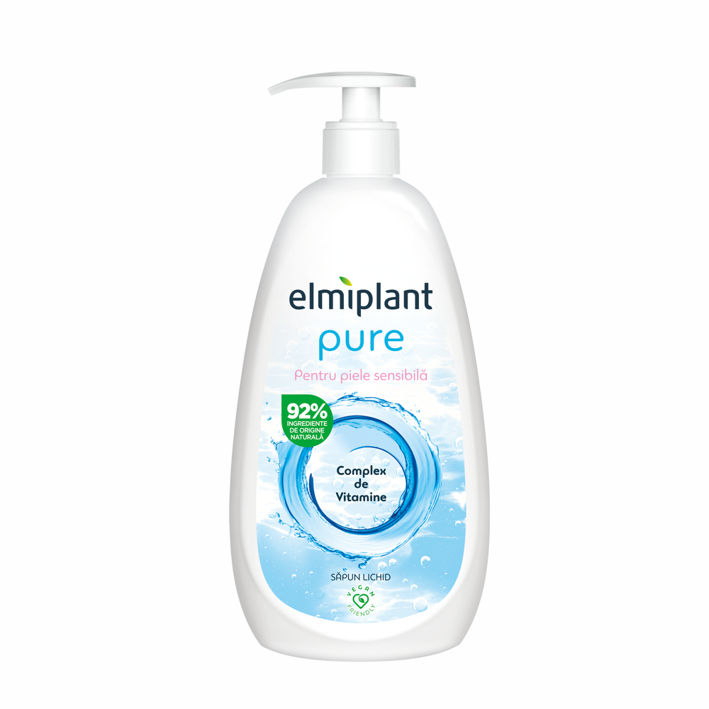 Elmiplant Pure sapun lichid cu complex de vitamine 500ml