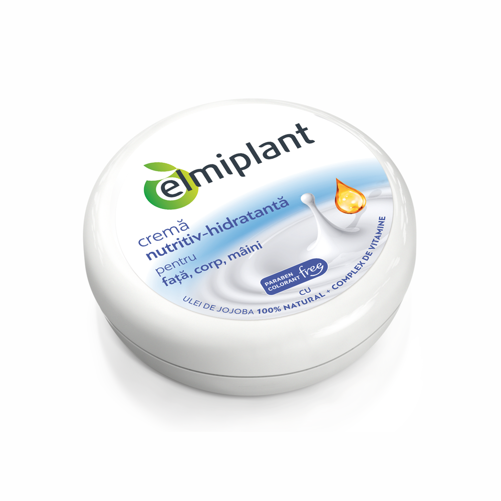 Elmiplant Crema nutritiv-hidratanta fata, corp, maini 150ml
