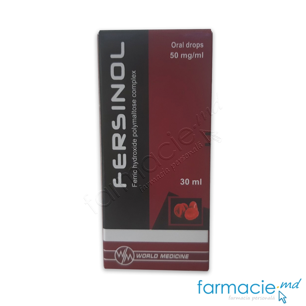 Fersinol pic.orale,sol.50mg/ml 30ml N1 World Medicine