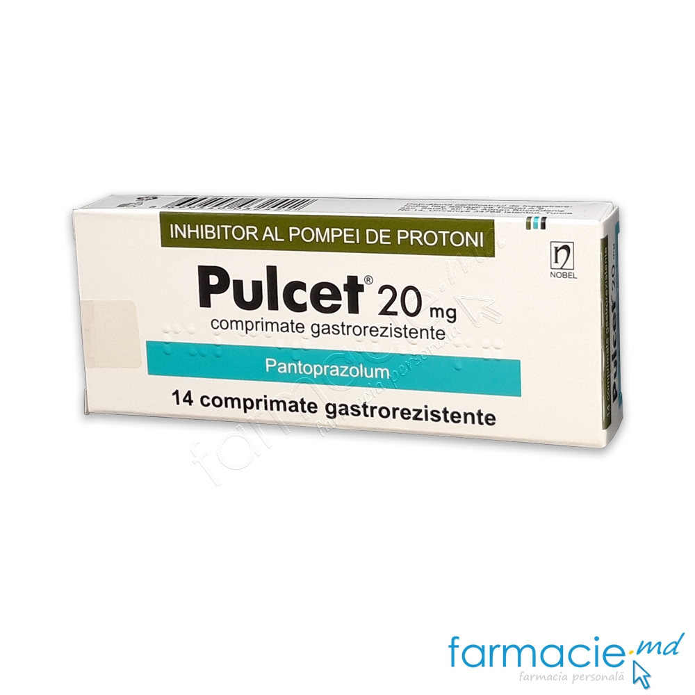 Pulcet comp.gastrorez.20 mg N7x2 Nobel Ilac