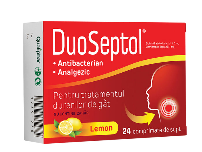 Duoseptol® Lemon comp.de supt 5mg/1mg N12x2 Top-Pharma