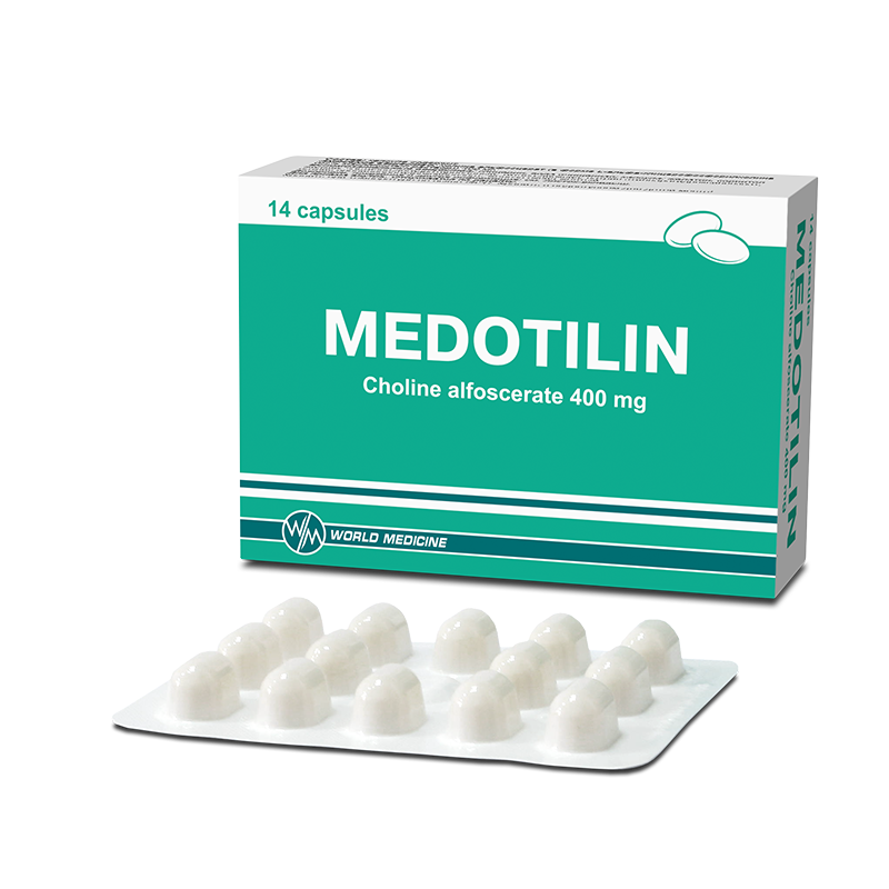 Medotilin caps.moi 400mg N14 World Medicine