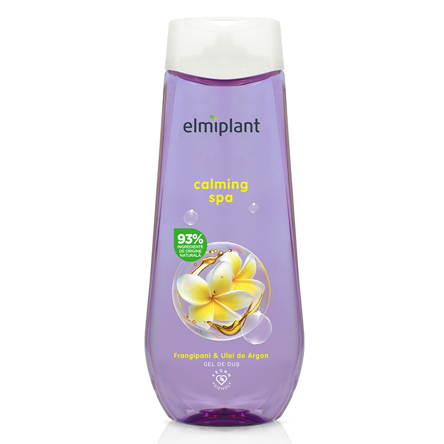 Elmiplant Gel dus frangipani si ulei de argan 400ml
