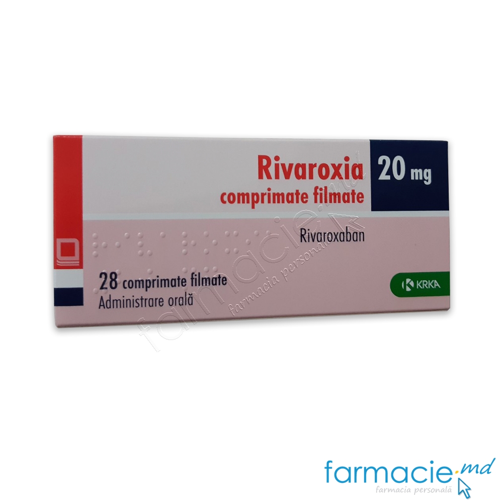Rivaroxia comp.film.20mg N14x2 KRKA