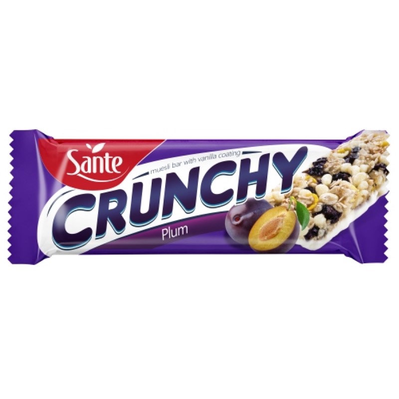 Batonas crocant Sante cu prune Sante 40g