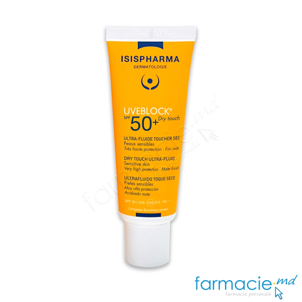 Uveblock Dry Touch SPF50 40ml Isispharma