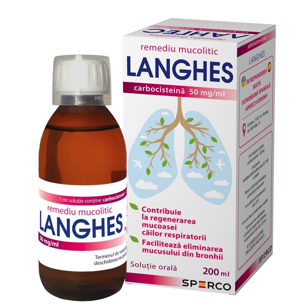Langhes sol. orala 50 mg/ml 200 ml Sperco