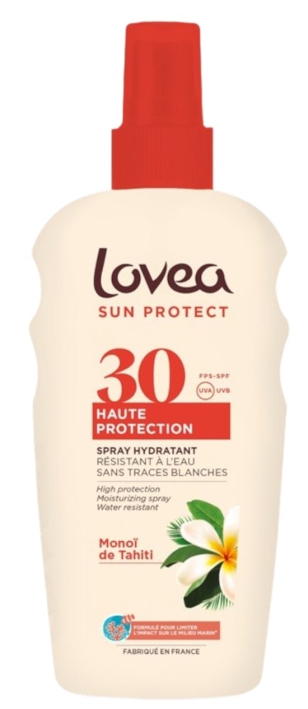 Lovea Vegan Lotiune-spay hidratanta protectie solara SPF30 150ml