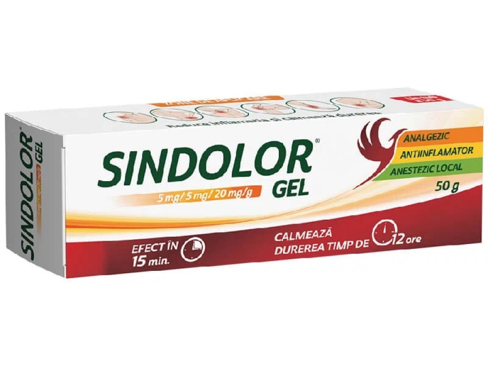 Sindolor® gel 5mg/5mg/20mg 50g N1 Fiterman