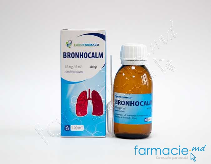 Bronhocalm sirop 15mg/5ml 100ml Eurofarmaco