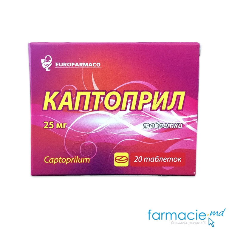 Captopril comp.25mg N10x2 Eurofarmaco