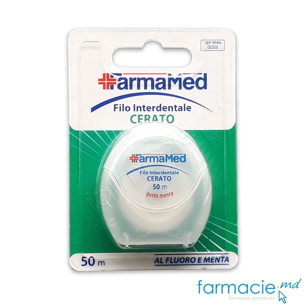 Ata dentara FarmaMed cu menta 50m