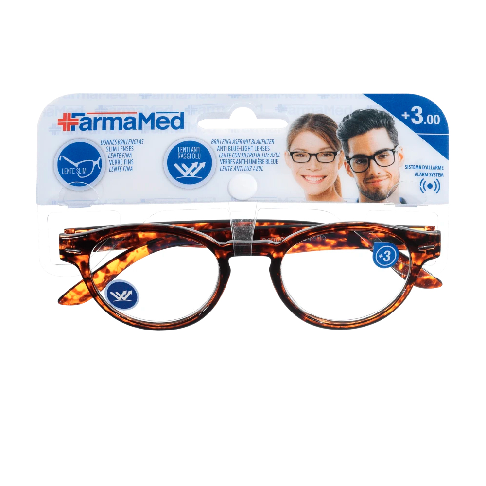 Ochelari de citit FarmaMed AntiBlue +3.00 (24405)