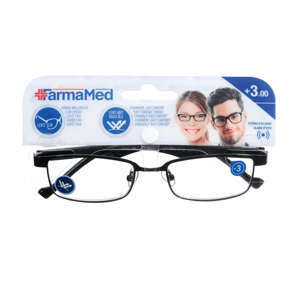 Ochelari de citit FarmaMed AntiBlue +3.00 (24423)