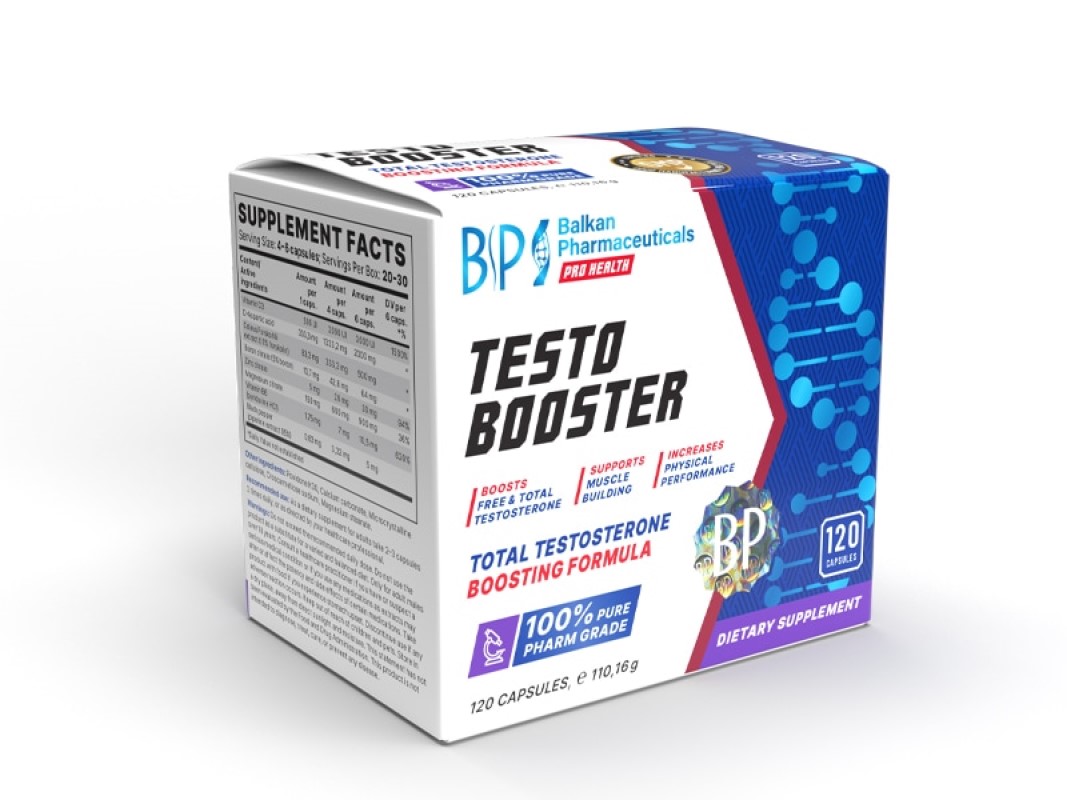 Testo Booster caps. N120 Balkan