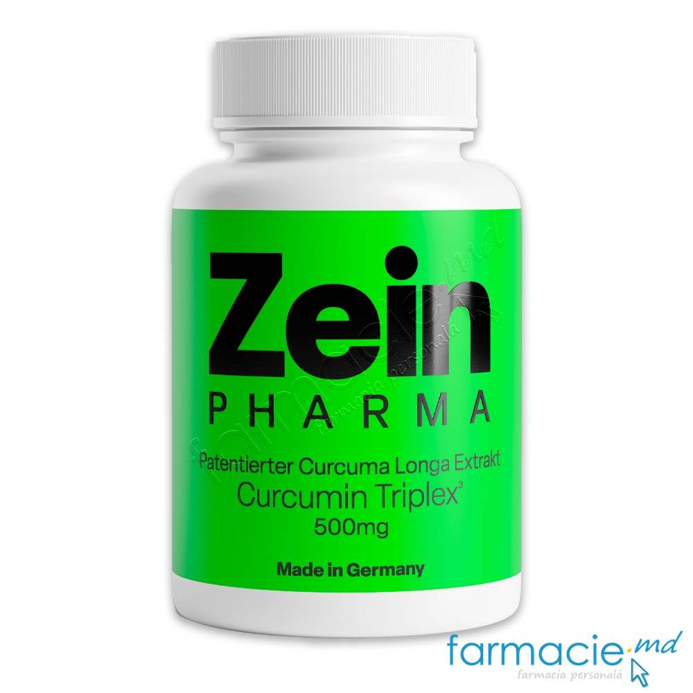 Curcumin Triplex 500mg (antioxidant, antiinflamator) caps.N40 ZeinPharma