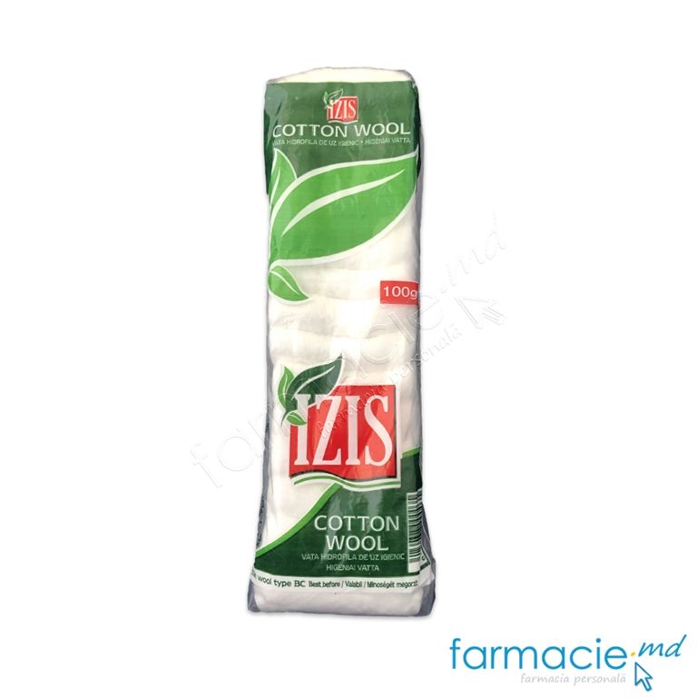 Vata IZIS medicinala TIP BC 100 g (TVA 8%)