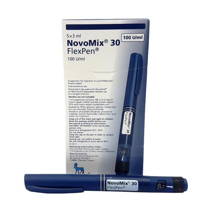 NovoMix® 30 FlexPen® susp.inj.stilou inj.preump.100UA/ml 3ml N5 Novo Nordisk
