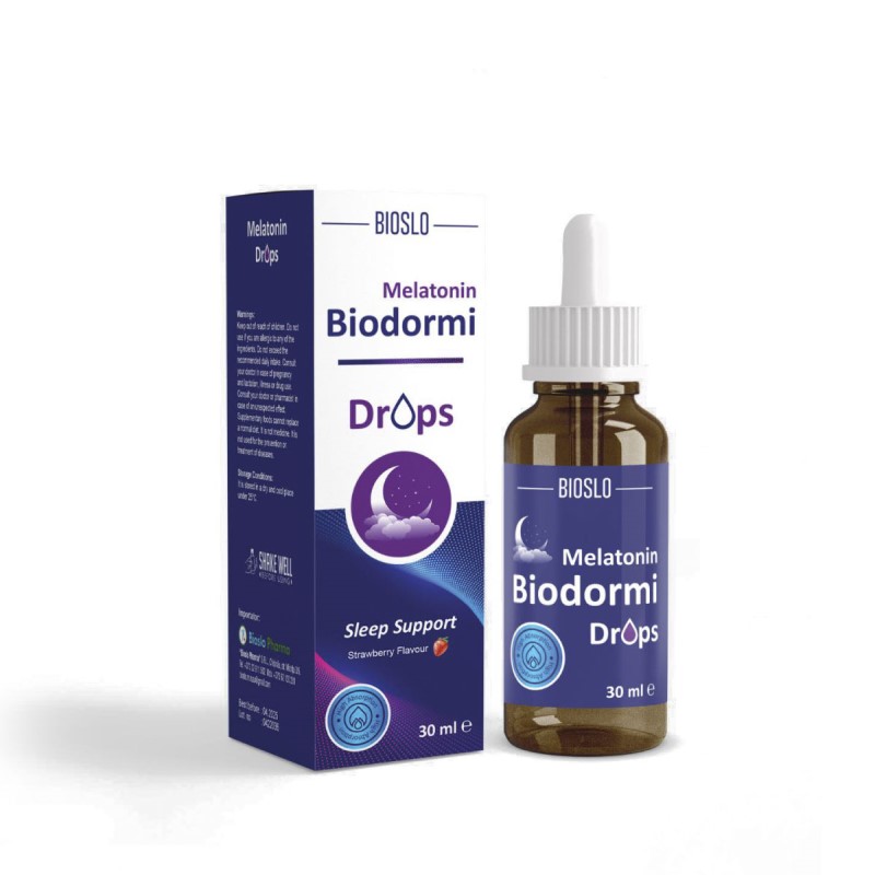 Biodormi Melatonin picaturi 30ml Bioslo